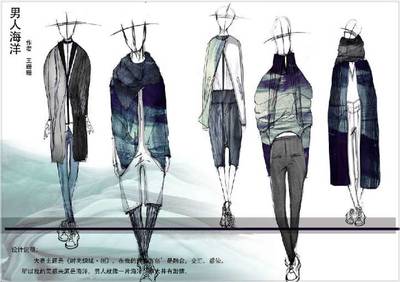 男人海洋 服裝設計大賽作品構思與實現(xiàn)