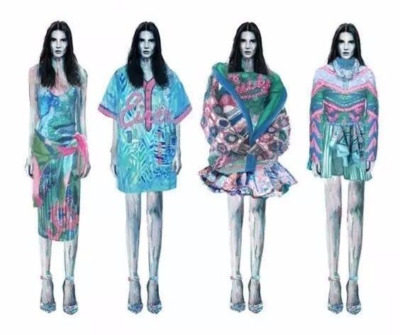 海外藝術院校的服裝效果圖 創意、概念與視覺的碰撞